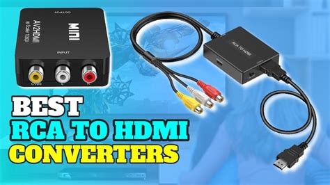 rca hdtv converter|Top RCA to HDMI Converters: Reviews & Guide .